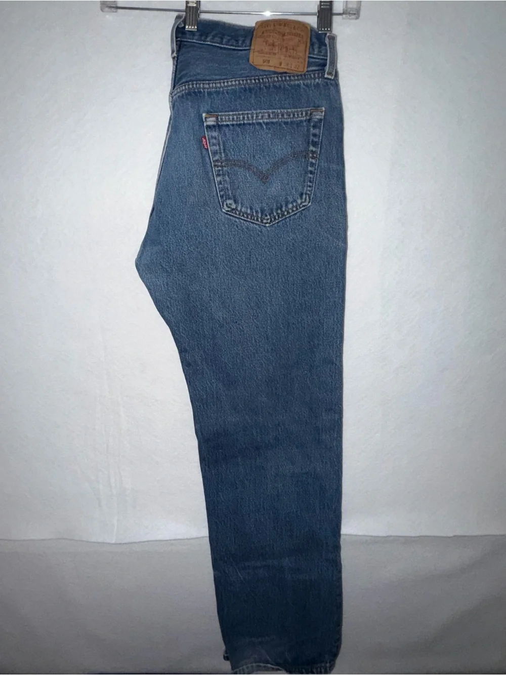 VTG 501 1997 Levi's Men's Medium Blue Relaxed Denim Jeans